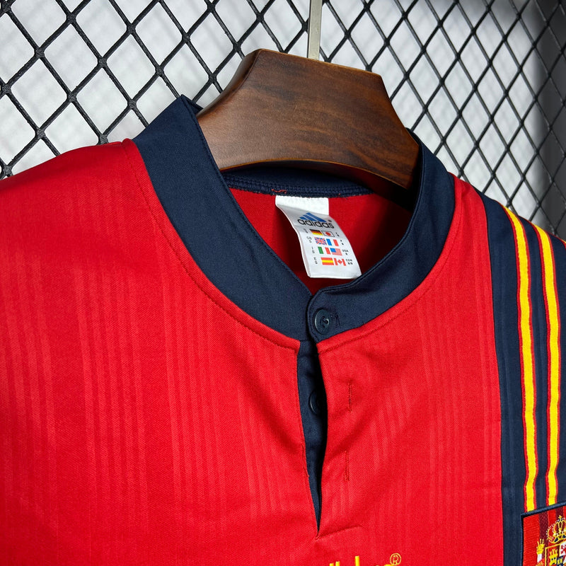 Camisa Espanha Home 1996 - Versão Retro