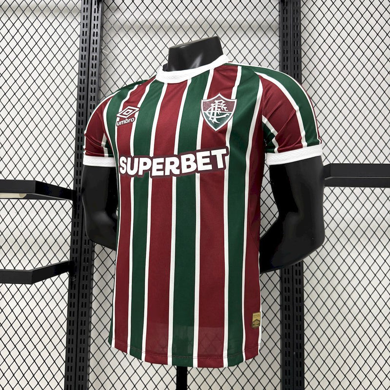 CAMISA VERSÃO PLAYER DO FLUMINENSE 24/25 TRICOLOR