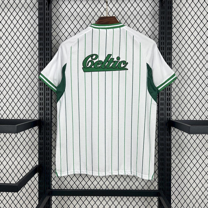 CAMISA DE BASEBOL DO CELTIC 25/26 BRANCO