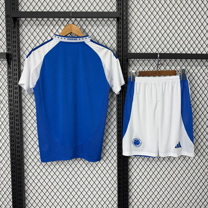 Kit Infantil Cruzeiro Titular 25/26 - Lançamento