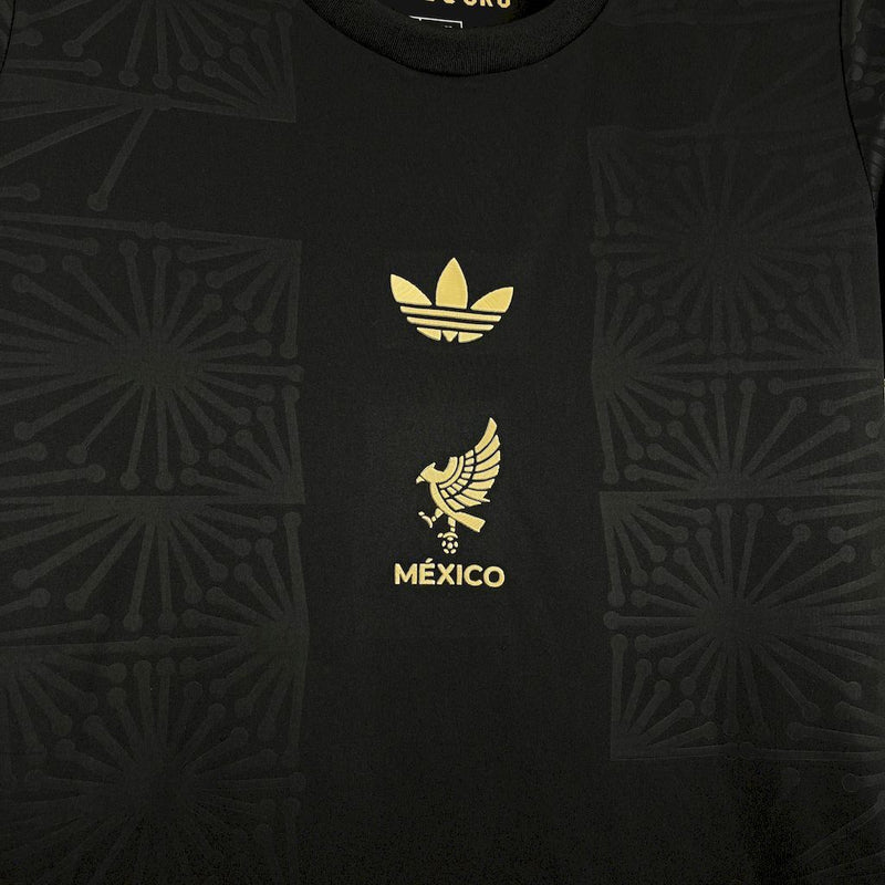 CAMISA FEMININA DO MEXICO 25/26 PRETO