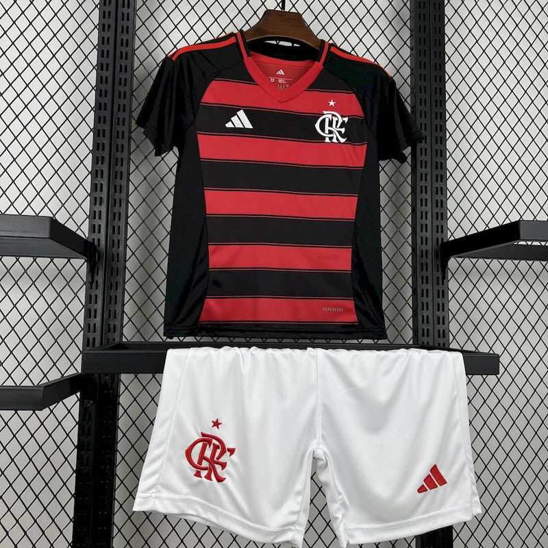Kit Infantil Flamengo Home 25/26 - Lançamento